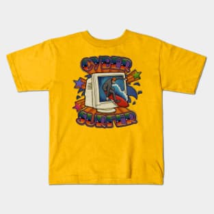 CYBER SURFER Kids T-Shirt